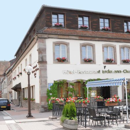 Hotel Restaurant Erckmann Chatrian Phalsbourg Exterior foto